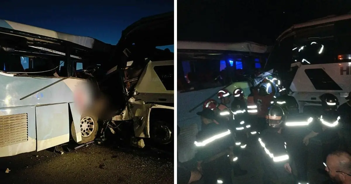 Nouvelle tragédie de bus en Algérie : 3 morts et 41 blessés dans une grave collision à Constantine
