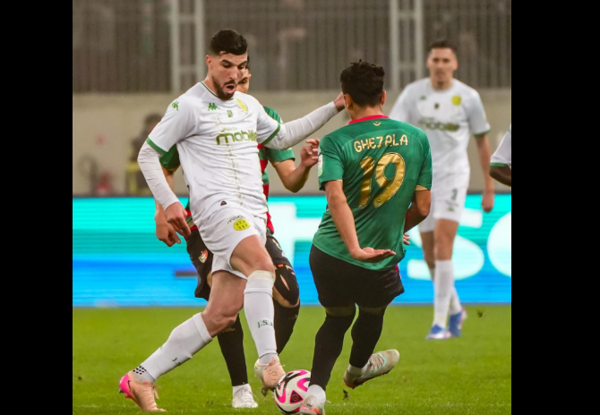 مولودية الجزائر وشبيبة القبائل يتعادلان 0-0 في الدوري