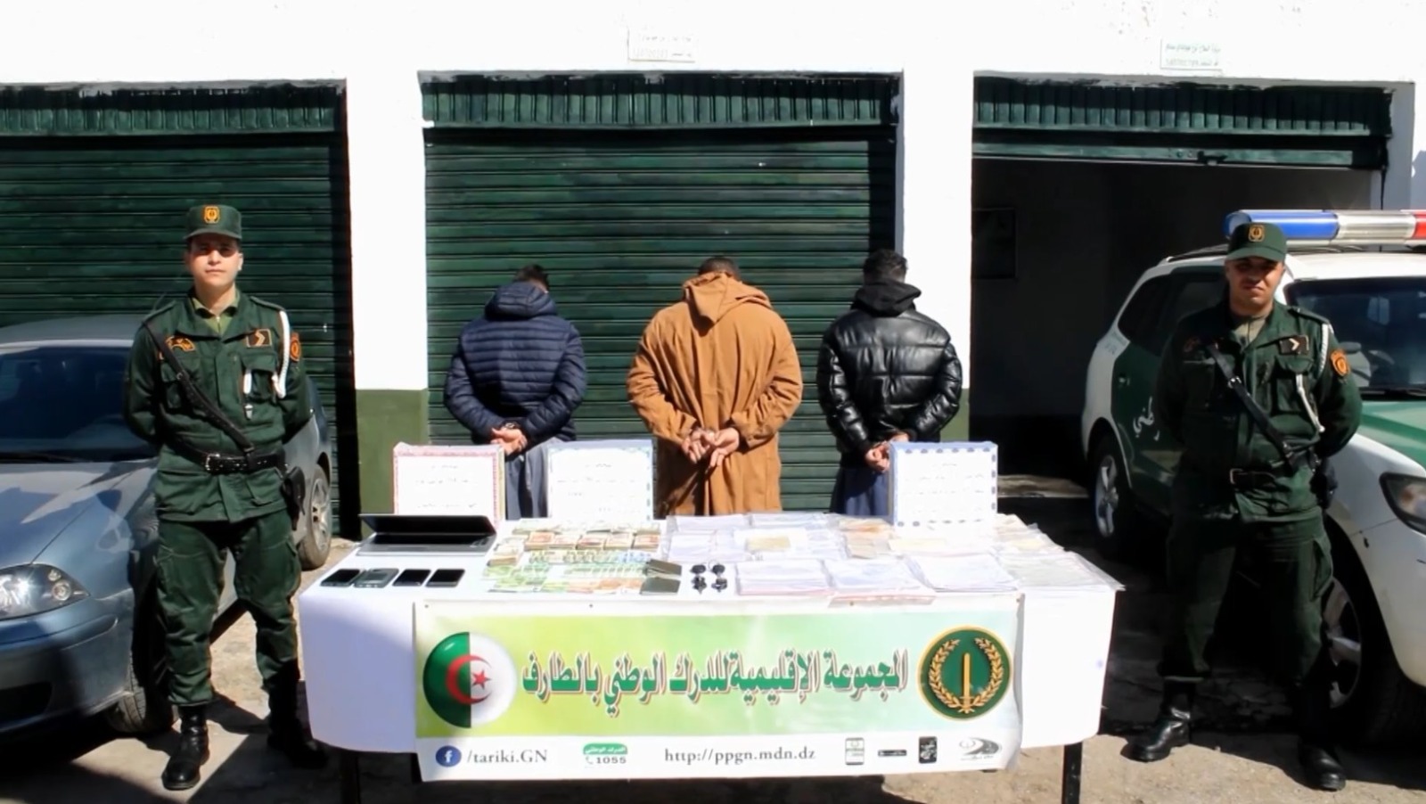 الفرقة الإقليمية للدرك تفضي شبكة تهريب وتزوير مركبات