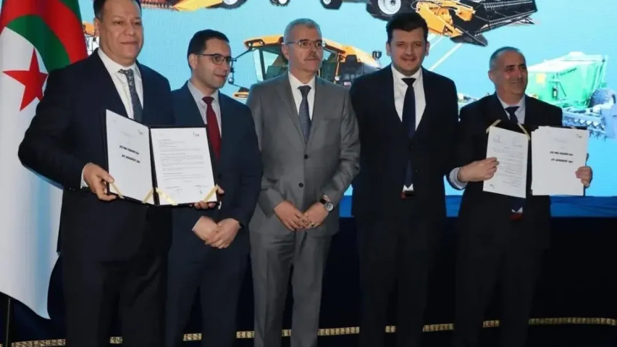 توقيع اتفاقية شراكة لتوفير عتاد زراعي محلي في سيدي بلعباس