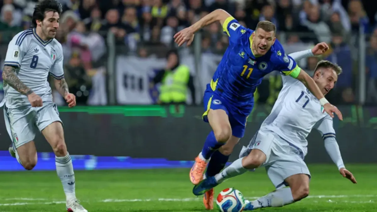 إيطاليا تخسر أمام البوسنة وتفشل في التأهل لكأس العالم 2026