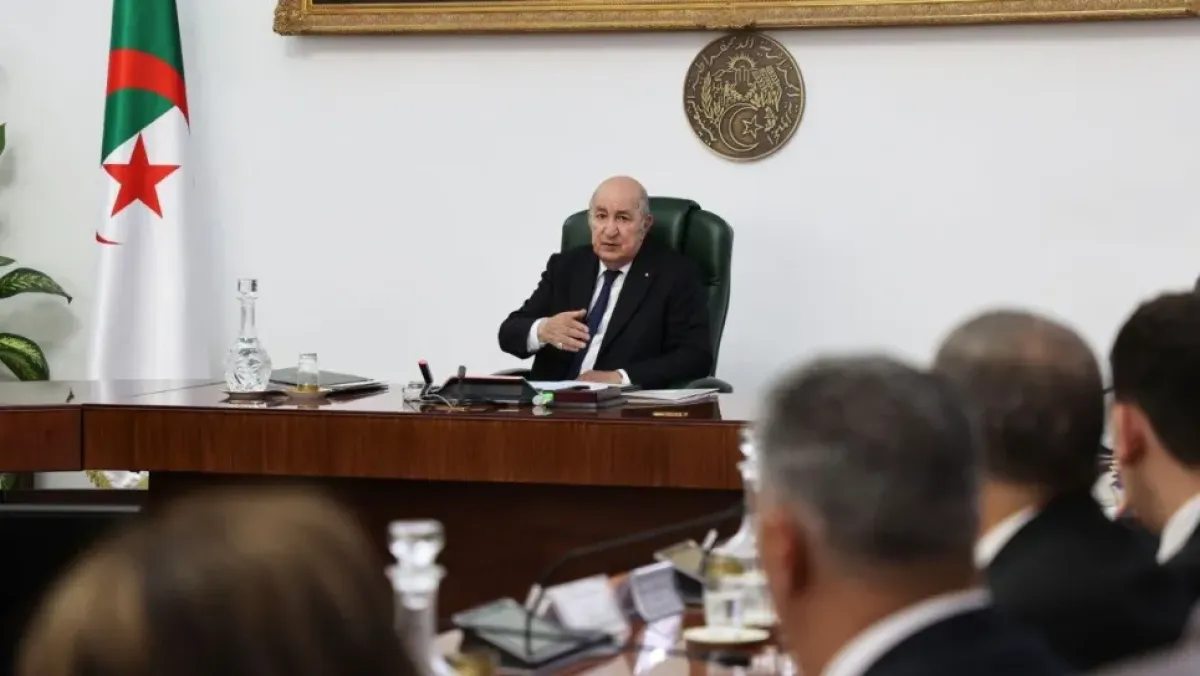 رئيس الجزائر يحدد استراتيجية الصناعة البتروكيميائية وتوسيع المياه