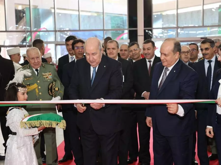 تبوين يؤكد دعم الجزائر المستمر للقضية الفلسطينية