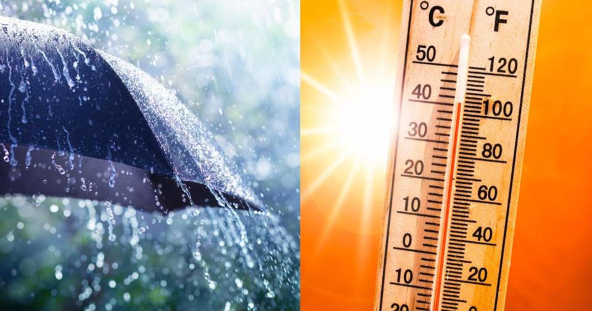 الجزائر تواجه تنبيهًا مزدوجًا: أمطار وعواصف حرارية 24 يونيو