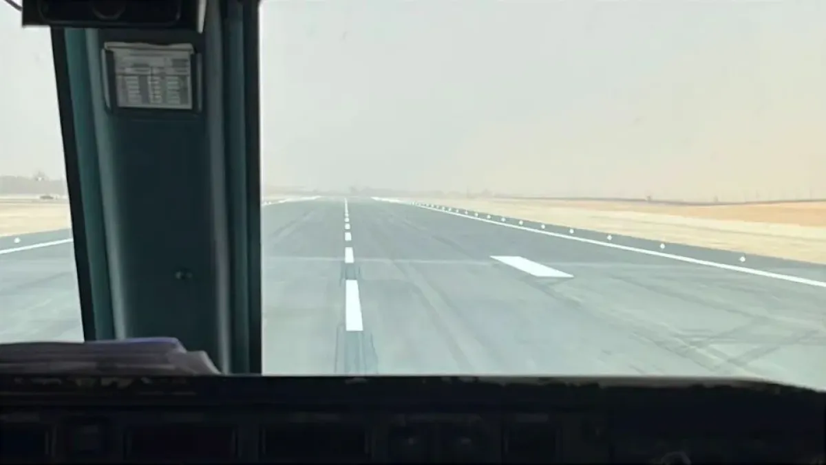 اعتماد المدرج الرئيسي لمطار كريم بلقاسم بحاسي مسعود
