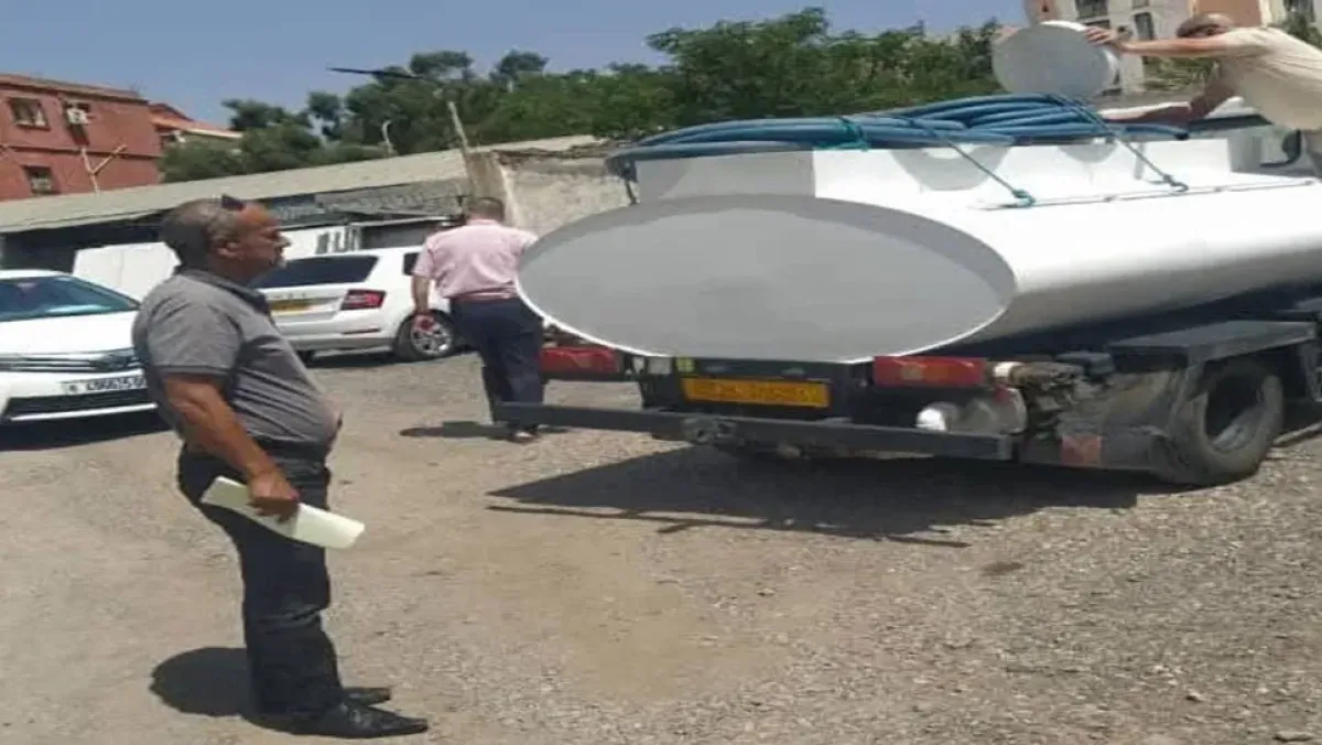 المدية تبدأ فحص الصهاريج لمنح تراخيص نقل المياه