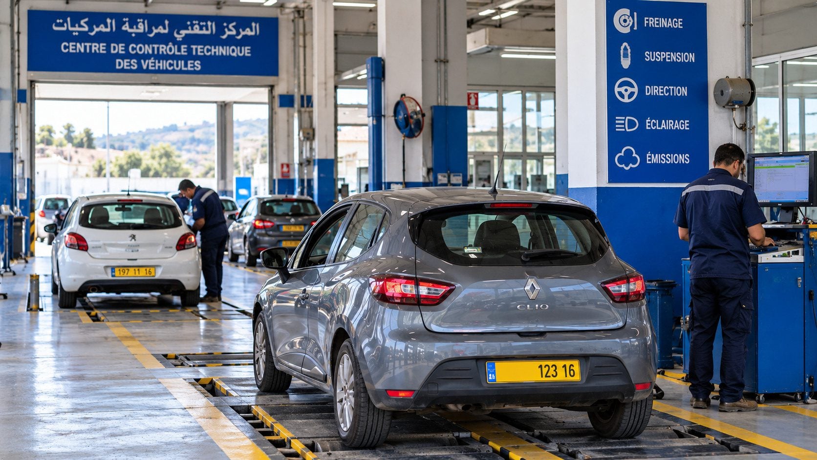 غرامة 10 000 دينار لإهمال الفحص التقني في الجزائر