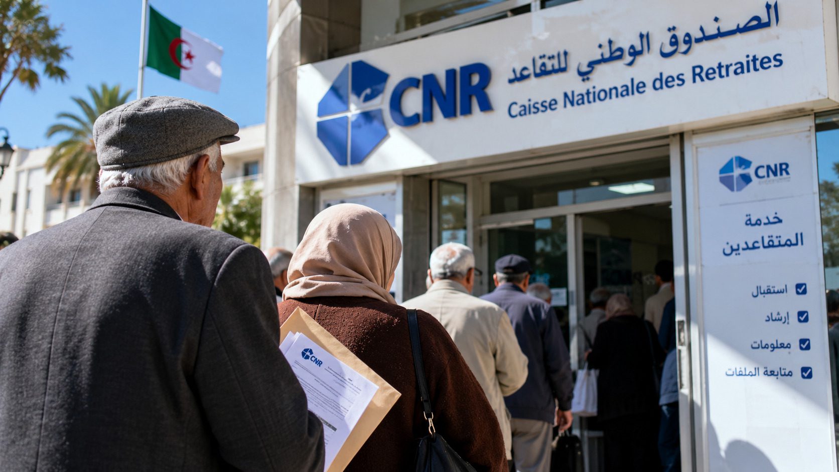 تعديل رواتب التقاعد بالجزائر 10% حتى 20 ألف